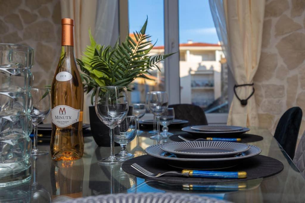 Penthouse Loft 5Min Palais Des Festivals And Beach Terrace View On Castle Cannes Exterior photo